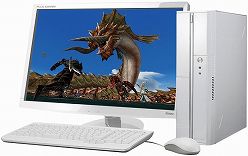 画像ギャラリー No.001のサムネイル画像 / マウス&コジマ,ディスプレイ付きで10万円からの「MHF」PCを発売