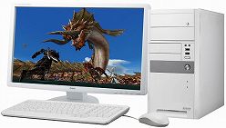 画像ギャラリー No.002のサムネイル画像 / マウス&コジマ,ディスプレイ付きで10万円からの「MHF」PCを発売