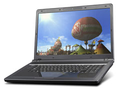 画像ギャラリー No.001のサムネイル画像 / マウス&エディオンから,18.4インチフルHD液晶搭載のMHF推奨ノートPC