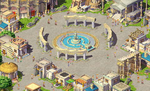 画像ギャラリー No.002のサムネイル画像 / 舞台は永遠の都ローマへ。「Wonderland ONLINE」,大型アップデート「王者の栄光」を4月16日に実装