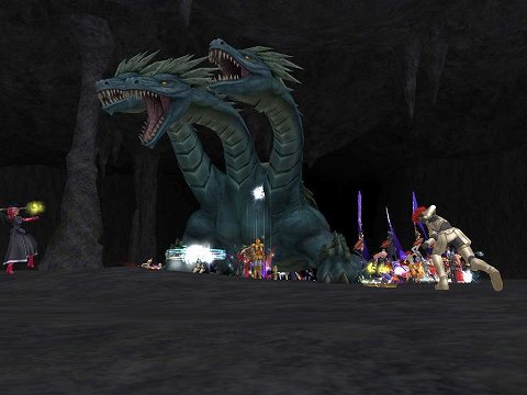 画像ギャラリー No.002のサムネイル画像 / 「ドルアーガの塔〜the Recovery of BABYLIM〜」,アップデート「大魔導の結界」を実施。仲間と協力して巨大モンスターに挑め