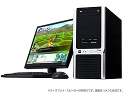 画像ギャラリー No.001のサムネイル画像 / ミドルタワーからNetbookまで,4モデルのGNO3推奨PCをドスパラが発売