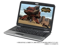 画像ギャラリー No.002のサムネイル画像 / ドスパラ,GTX 675MX搭載のMHF推奨ノートPCを発売。複数の特典アイテム付属