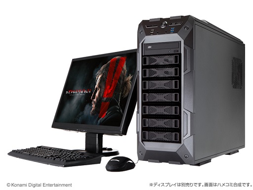 画像ギャラリー No.001のサムネイル画像 / ドスパラ,「MGSV:THE PHANTOM PAIN」推奨PCにSLIモデルを追加