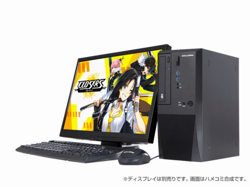 画像ギャラリー No.001のサムネイル画像 / GALLERIAから「CLOSERS」推奨PC計5機種が登場。ゲーム内特典付き