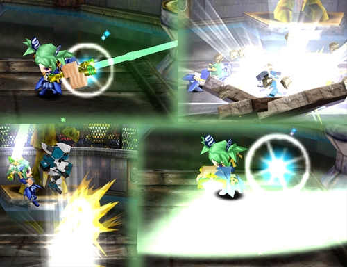 画像ギャラリー No.003のサムネイル画像 / 「ゲットアンプドX」,光輝く大剣「スターセイヴ」で周囲をなぎ払え