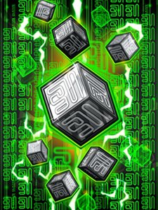 画像ギャラリー No.001のサムネイル画像 / 「ゲットアンプドX」謎の立方体アクセサリ「アウターキューブ」登場