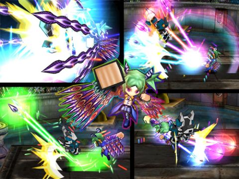 画像ギャラリー No.002のサムネイル画像 / 「ゲットアンプドX」,本日登場の新アクセ「天雀翼棘」は7色に輝く投げナイフ