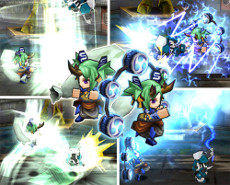 画像ギャラリー No.002のサムネイル画像 / 「ゲットアンプドX」,雷と風属性を操れるアクセサリ「風雷裙【双龍】」が登場