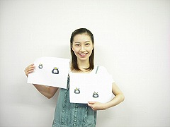 画像ギャラリー No.001のサムネイル画像 / 「アットゲームズ」,はいだ画伯による似顔絵入りTシャツが当たる!