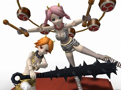 画像集#002のサムネイル/「武装神姫」新たに虎縞服/パンキッシュシリーズが登場