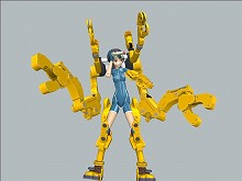 画像集#007のサムネイル/「武装神姫 BATTLE RONDO」,3月下旬に6体の神姫が参戦。加藤英美里さんや井上麻里奈さんなど,豪華声優陣も公開