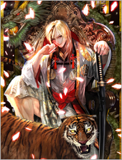 画像ギャラリー No.001のサムネイル画像 / KDDI,ソーシャルゲーム向けのカードイラスト提供サービスを開始