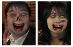 画像ギャラリー No.002のサムネイル画像 / 写真から3DCGアニメーションを生成する技術「モーションポートレート」がナンジャタウンのアトラクション「ゾンビブレイカー」に採用される