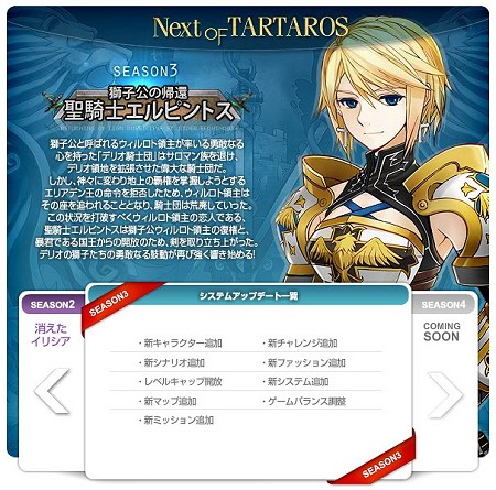 画像ギャラリー No.007のサムネイル画像 / 新サーバー「アテナ」が本日オープンしたばかりの「TARTAROS-タルタロス-」で,早くも次期大型アップデートの先行情報が