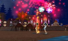 画像ギャラリー No.002のサムネイル画像 / 「タルタロス」夏祭り花火大会を開催,イベント限定防具もアリ