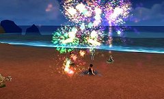 画像ギャラリー No.003のサムネイル画像 / 「タルタロス」夏祭り花火大会を開催,イベント限定防具もアリ