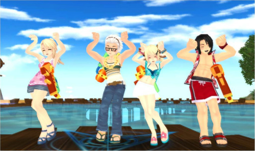 画像ギャラリー No.002のサムネイル画像 / 「TARTAROS」涼しげ南国ファッション登場。水鉄砲と合わせて手に入れよう