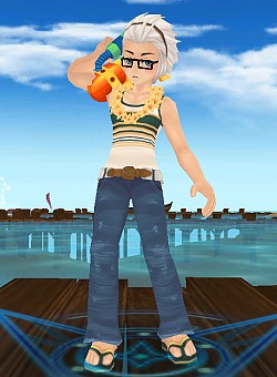 画像ギャラリー No.005のサムネイル画像 / 「TARTAROS」涼しげ南国ファッション登場。水鉄砲と合わせて手に入れよう