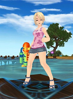 画像ギャラリー No.006のサムネイル画像 / 「TARTAROS」涼しげ南国ファッション登場。水鉄砲と合わせて手に入れよう