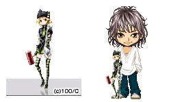 画像ギャラリー No.002のサムネイル画像 / 「TARTAROS」,こぴはんとタイアップ,ハンゲームで始めてアバターを入手