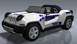 画像ギャラリー No.001のサムネイル画像 / 「ドリフトシティ」タフな見た目なのにミニサイズ,新車「G-FROG」が登場