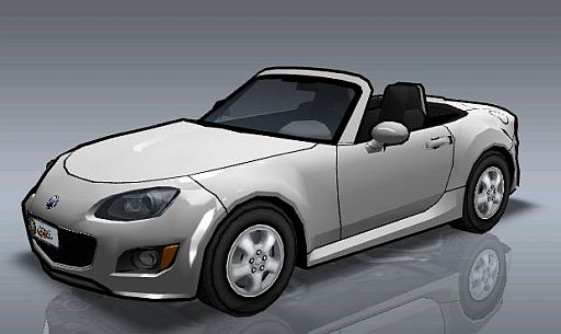 画像ギャラリー No.009のサムネイル画像 / 「ドリフトシティ・エボリューション」,コンパクトなオープンカー「MITEA」を実装