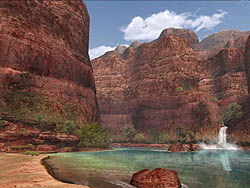 画像集#011のサムネイル/「MHF」大型アップデート「シーズン4.0 “雷臨、ベルキュロス”」アップデート情報第ニ報公開。待望の新フィールド「峡谷」が明らかに