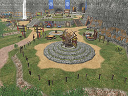 画像集#002のサムネイル/「MHF」シーズン5.0直前情報,新しくなったメゼポルタ広場を大公開