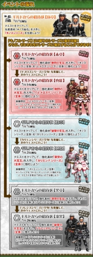 画像ギャラリー No.003のサムネイル画像 / 「MHF」,イベントオリジナルの武器と防具を手に入れよう