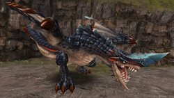 画像ギャラリー No.003のサムネイル画像 / 「MHF」シーズン9.0で登場する新大型モンスター「グレンゼブル」の情報が公開に。荒々しい性質をもったこの飛竜種の攻撃はガンナーも脅かす