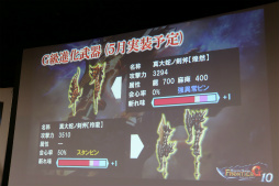 画像ギャラリー No.022のサムネイル画像 / 「MHF-G」の「新アクション!スラッシュアックスF先行体験会」が開催。「G10」アップデートの最新情報もお披露目に