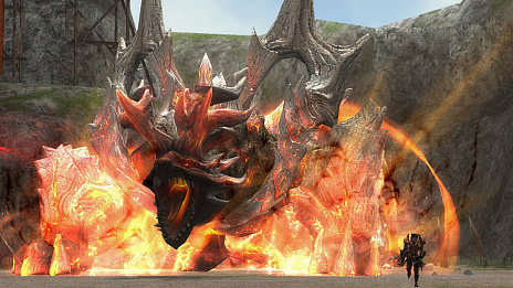 画像ギャラリー No.004のサムネイル画像 / 「モンスターハンター フロンティアZ」に登場する新古龍・ケオアルボルの情報が公開。素材から生産できる防具を装備すると新スキル“猛進”が発動