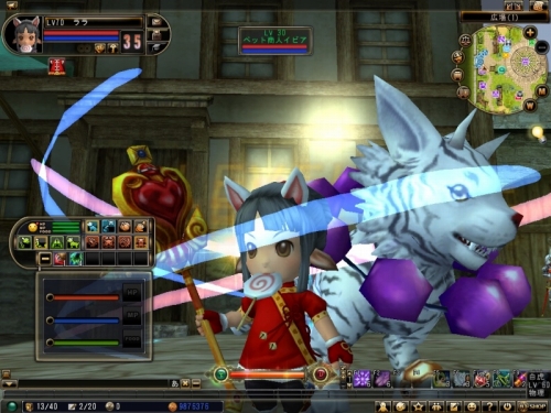 画像ギャラリー No.004のサムネイル画像 / 「81Keys」,ペット「白虎」の進化過程がさらに詳しく。花火大会も