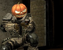 画像ギャラリー No.008のサムネイル画像 / オンラインFPS「Alliance of Valiant Arms」に新マップ「CONVEYOR」が本日実装。カボチャヘルメットなどがもらえるハロウィンイベントも開催