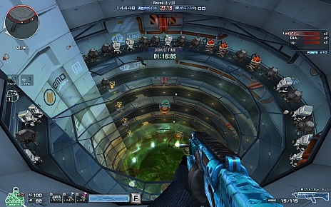 画像ギャラリー No.012のサムネイル画像 / 「クロスファイア」,アンデッドモード向け新マップ「Thunder Tower」などが実装。3体のモンスターをうまく連結させると作動するパズル的なギミックに注目