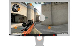 画像ギャラリー No.004のサムネイル画像 / プレイヤーの視点をゲーム画面に表示できる視線追跡デバイス「Sentry Eye Tracker」が国内発売決定。価格は2万9160円(税込)