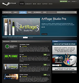 画像ギャラリー No.002のサムネイル画像 / 「Steam」でいよいよノンゲームソフトの販売が開始。取り扱い記念に,10%オフのセールを実施中