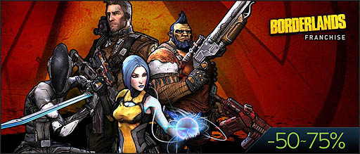 画像ギャラリー No.001のサムネイル画像 / Steamで恒例のホリデーセールがスタート。「Borderlands」や「Prince of Persia」などがお得な価格で販売中