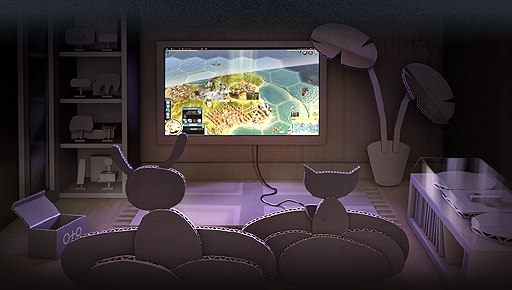 画像ギャラリー No.003のサムネイル画像 / Valveが斬新なデザインのコントローラ「Steam Controller」を発表。2つのトラックパッドとタッチスクリーンで,あらゆるジャンルのゲーム操作を実現