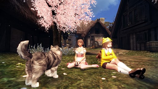 画像ギャラリー No.002のサムネイル画像 / 「マビノギ英雄伝」イベント「チーム対抗 GM討伐イベント」や「百桜祭」を開催