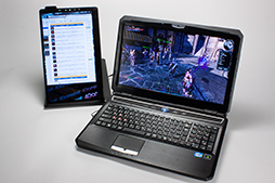 画像ギャラリー No.023のサムネイル画像 / ノートPC用セカンダリ液晶ディスプレイはゲーマーにとって使えるものなのか。GeChic製「On-Lap1301」を試す