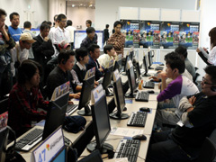 画像ギャラリー No.002のサムネイル画像 / オンラインゲーム世界大会の日本代表決定! 3タイトルが種目となった「GNGWC 2009 地域別本選日本大会」レポート