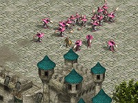 画像集#005のサムネイル/開発中のMMORPG「アッピーオンライン2」(仮)の,戦闘画面が公開に