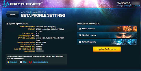 画像集#003のサムネイル/ファン待望の「StarCraft II」,βテスターの受付がスタート
