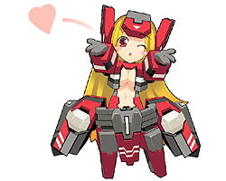 画像集#001のサムネイル/「コズミックブレイク」女性型ロボにボイス実装&新マップ登場