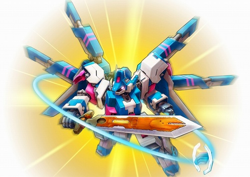 画像ギャラリー No.001のサムネイル画像 / 「コズミックブレイク」金色のオーラをまとった機体が期間限定で登場