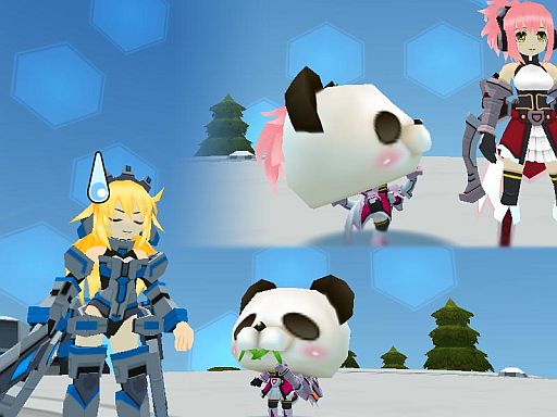 画像ギャラリー No.016のサムネイル画像 / 「コズミックブレイク」,メガガラポンに新キャラクター「リーシャ」「エリス」登場