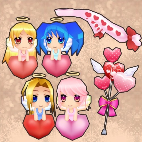 画像ギャラリー No.002のサムネイル画像 / 「コズミックブレイク」バレンタインをモチーフにした武器やアクセサリが登場