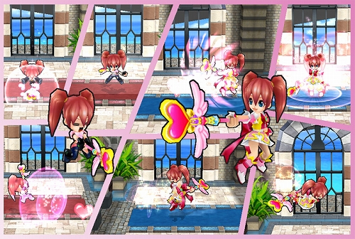 画像ギャラリー No.002のサムネイル画像 / 「ゲットアンプド2」,魔法少女に変身できる“みらくる☆へんしんステッキ”登場